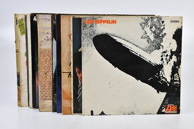 Lot 2906 - A collection of vinyl records including Led...