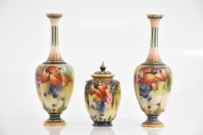Lot 2737 - KITTY BLAKE FOR ROYAL WORCESTER; a hand...
