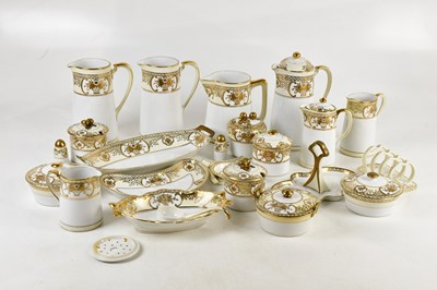 Lot 2809 - NORITAKE; a 44318 pattern china dinner/tea...
