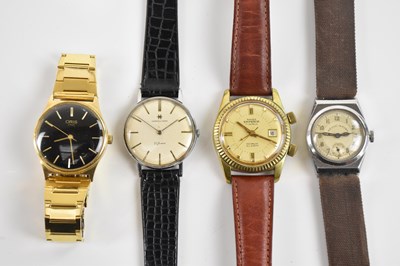 Lot 1880 - A collection of four mechanical wristwatches...