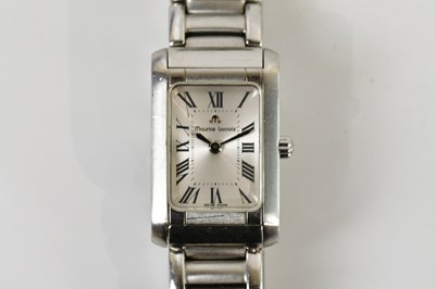 Lot 2079 - MAURICE LACROIX; a lady's stainless steel...