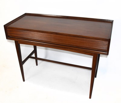 Lot 1714 - A mid-century mahogany serving table