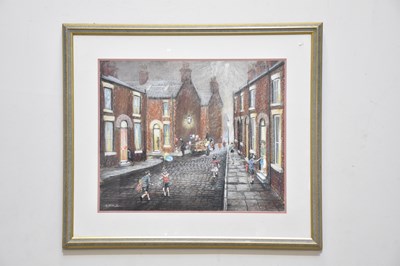 Lot 3030 - BERNARD MCMULLEN (1952-2015); pastel, the...