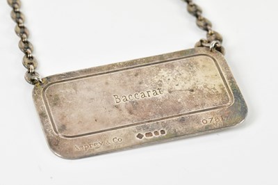 Lot 54 - ASPREY & CO; an Elizabeth II hallmarked silver...