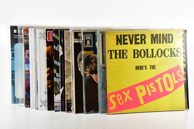 Lot 2897 - A collection of vinyls, including Joy Divison...