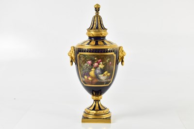 Lot 2743 - WILLIAM HAWKINS FOR ROYAL WORCESTER; a large...