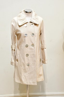 Lot 1982 - HARRODS; a soft calfskin leather lady's short...