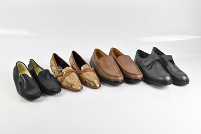 Lot 807 - TOD'S; four pairs of unworn lady's loafer...