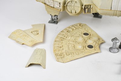 Lot 19 - STAR WARS; a Millennium Falcon model ship,...