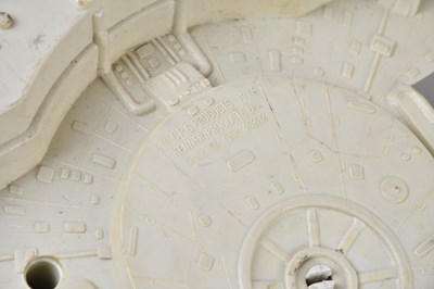 Lot 19 - STAR WARS; a Millennium Falcon model ship,...