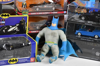 Lot 41 - BATMAN; a collection of figures, vehicles and...