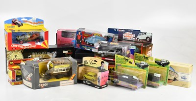 Lot 40 - A collection of die-cast vehicles, including...