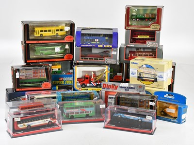 Lot 40 - A collection of die-cast vehicles, including...