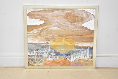 Lot 3052 - SCOTT-BARON; oil on board, 'Trusting...