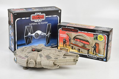 Lot 15 - STAR WARS; two Hasbro Kenner play sets from...