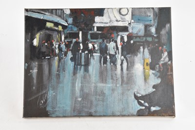 Lot 3055 - DAVID COULTER; oil on canvas, 'Manchester...
