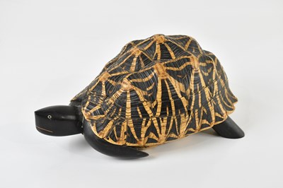 Lot 2570 - An early 20th century Indian Star tortoise...