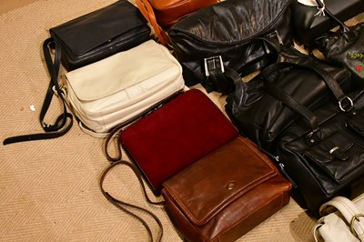 Lot 2060 - ENNY; fifteen leather vintage handbags...
