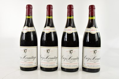 Lot 803 - RED WINE; four bottles Crozes Hermitage...