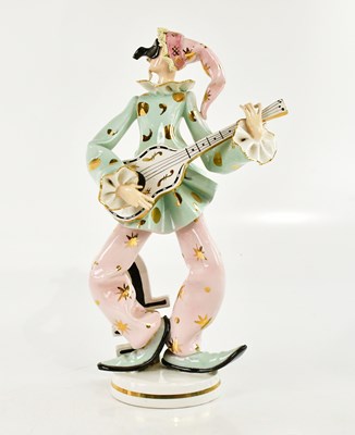 Lot 783 - A mid century Italian pottery figure...