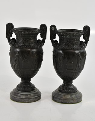 Lot 2681 - A pair of 19th century Grand Tour style...