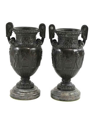 Lot 1542 - A pair of 19th century Grand Tour style...