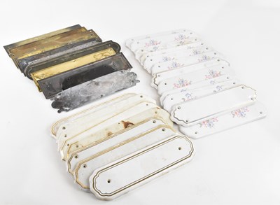 Lot 2545 - A collection of 19th century and later brass...