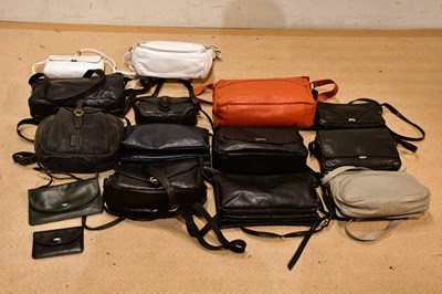 Lot 670 - ENNY; fifteen leather vintage handbags...