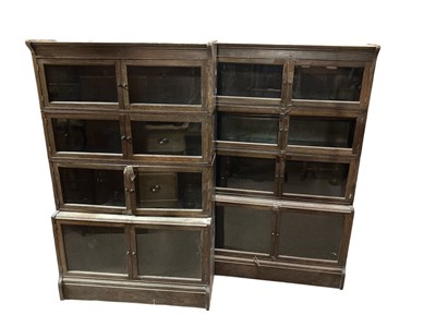Lot 2329 - A pair of early 20th century Minty style oak...