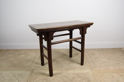 Lot 2366 - A Chinese altar table, with rectangular top,...