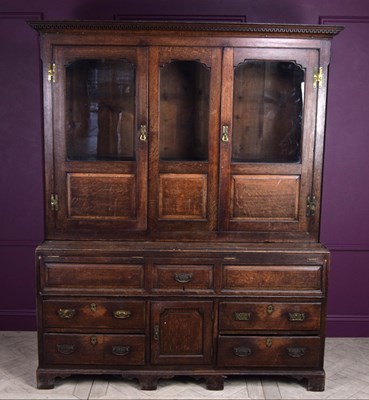 Lot 2228 - An early 19th century and later oak...