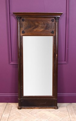Lot 2220 - A 19th century Empire style mahogany pier...