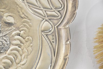 Lot 121 - S M LEVI LTD; an Edward VII hallmarked silver...
