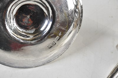 Lot 31 - A George III hallmarked silver chamberstick...