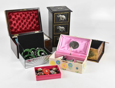 Lot 1761 - An extensive collection of costume jewellery...