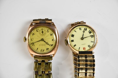 Lot 1859 - RATOID, a gentleman’s 9ct gold wristwatch, the...
