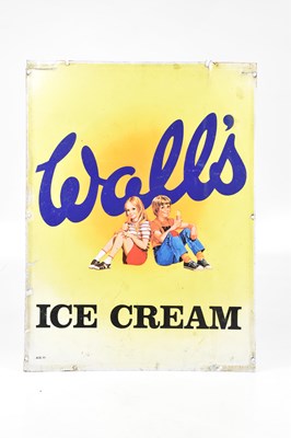Lot 154 - A Wall's Ice Cream single sided metal sign...