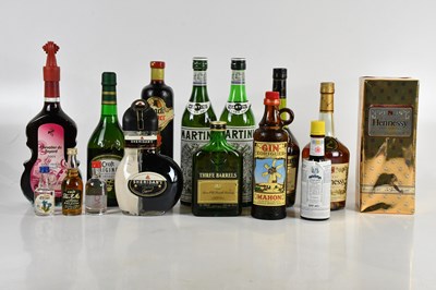 Lot 858 - A collection of assorted spirits including...
