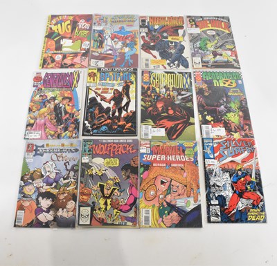 Lot 202 - MARVEL; a large collection of 240+ comics...