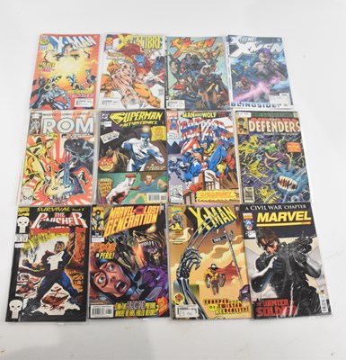 Lot 203 - MARVEL; a large collection of 300+ comics...