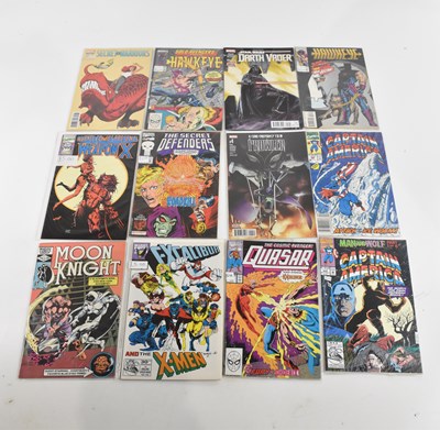 Lot 206 - MARVEL; a large collection of 200+ comics...