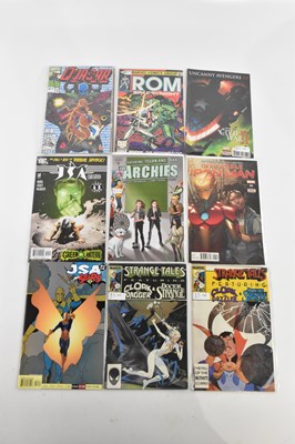 Lot 208 - COMICS; a large collection of 300+ comics,...