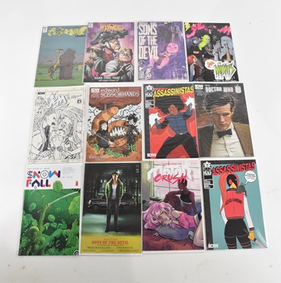 Lot 213 - COMICS; a large collection of 300+ comics...