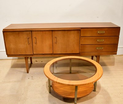 Lot 2356 - BEAUTILITY; a mid century sideboard, with...