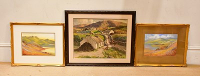 Lot 2939 - UNATTRIBUTED; two watercolours, 'Loch Maree'...