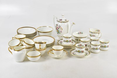 Lot 2819 - COALPORT; a part tea and dinner service in the...