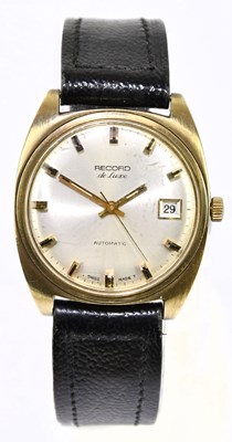 Lot 1652 - RECORD DE LUXE; a 1960s gentleman's automatic...