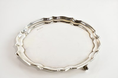 Lot 227 - WALKER & HALL; an Elizabeth II hallmarked...