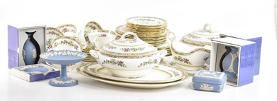 Lot 1510 - COALPORT; a 'Ming Rose' pattern part diner...