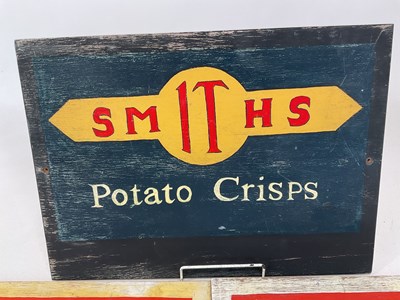 Lot 24 - Three scratch built and painted advertising...
